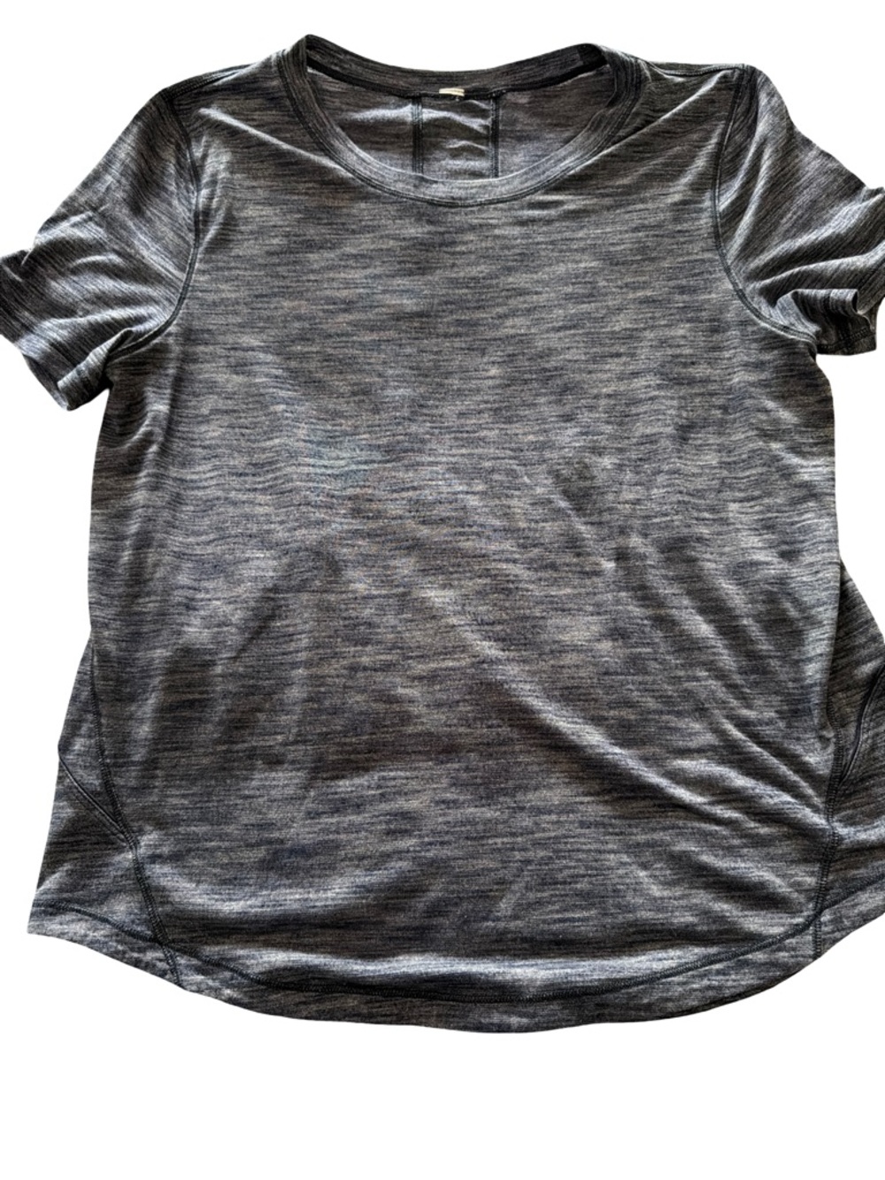lululemon athletica Heathered Charcoal Short-Sleeve Tee